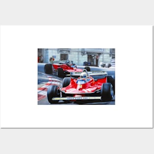 Monaco GP, 1979 Posters and Art